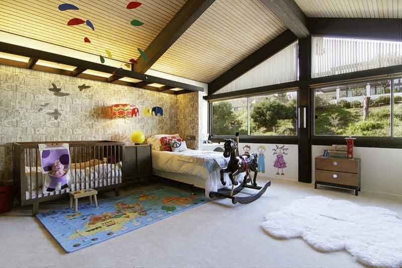 Children's room at Aziz Ansari's house