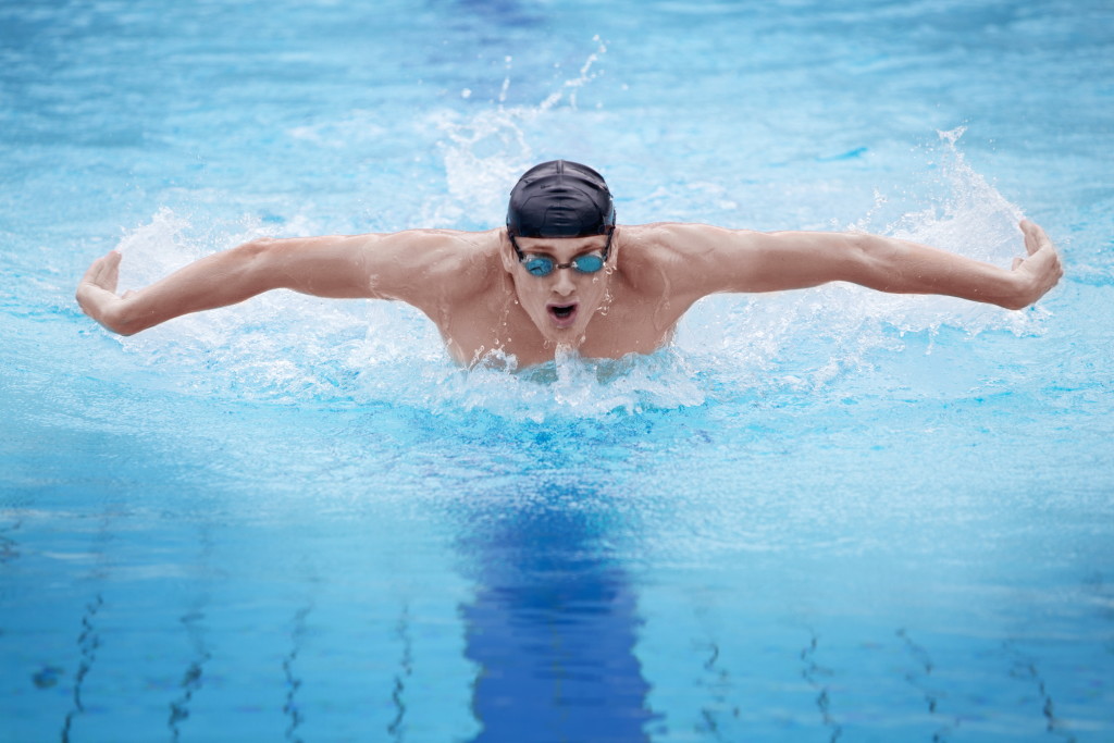 swimming